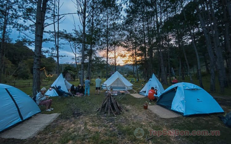 Top 10 địa điểm cắm trại gần Sài Gòn đẹp nhất